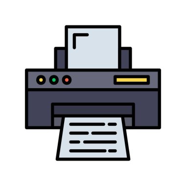 Yazıcı Yaratıcı Simgeler Tasarımı