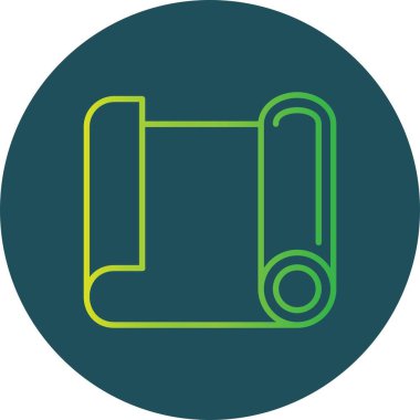 Paper Roll Creative Icons Desig