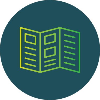 Trifold Creative Icons Desig