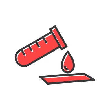 Blood Test Creative Icons Desig