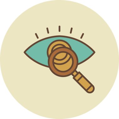 Eye Test Creative Icons Desig