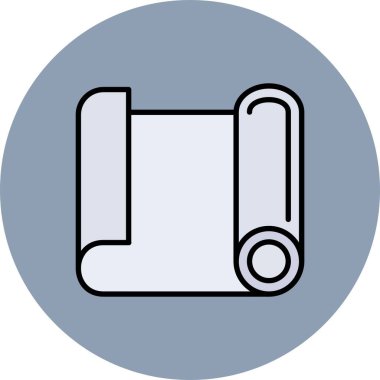 Paper Roll Creative Icons Desig