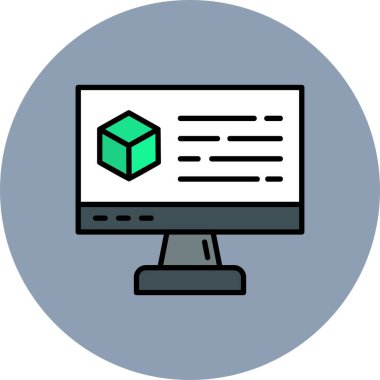 Computer Design Creative Icons Desig