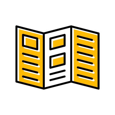 Trifold Creative Icons Desig