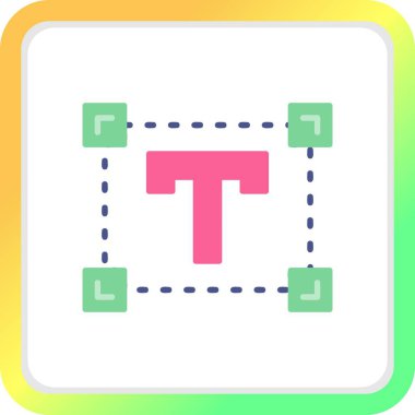 Text Size Creative Icons Desig