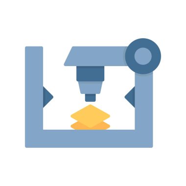 3d Yazıcı Yaratıcı Simgeler Tasarımı