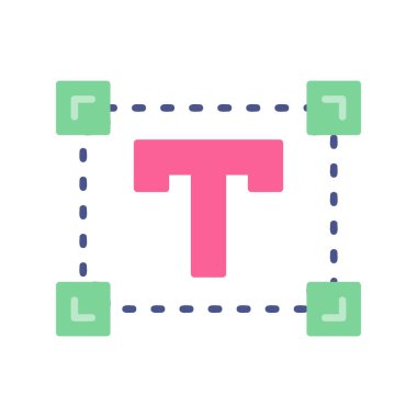 Text Size Creative Icons Desig