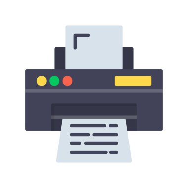 Yazıcı Yaratıcı Simgeler Tasarımı