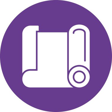 Paper Roll Creative Icons Desig