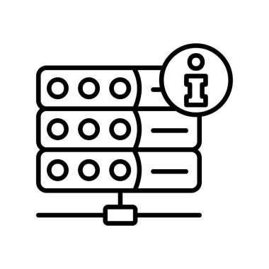 Server Creative Icons Desig