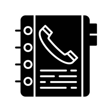 Phone Book Creative Icons Desig