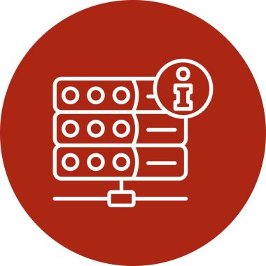 Server Creative Icons Desig