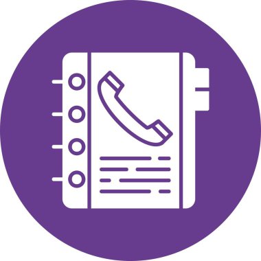 Phone Book Creative Icons Desig