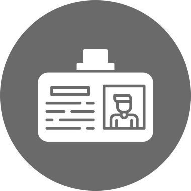 Id Card Creative Icons Desig