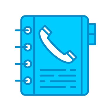 Phone Book Creative Icons Desig