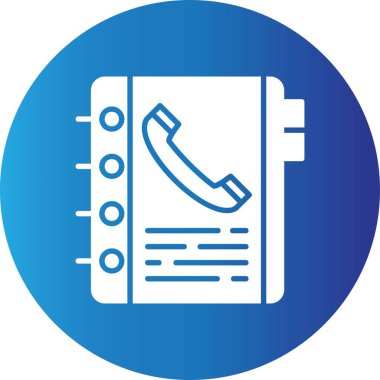 Phone Book Creative Icons Desig