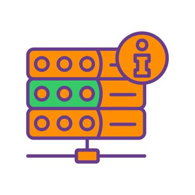 Server Creative Icons Desig