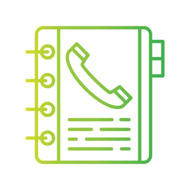 Phone Book Creative Icons Desig