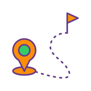 Route Creative Icons Desig