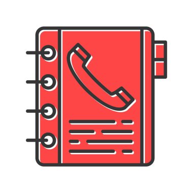 Phone Book Creative Icons Desig