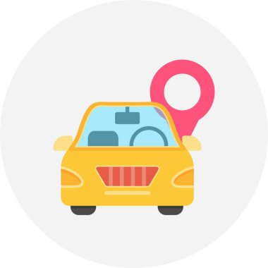 Car Location Creative Icons Desig