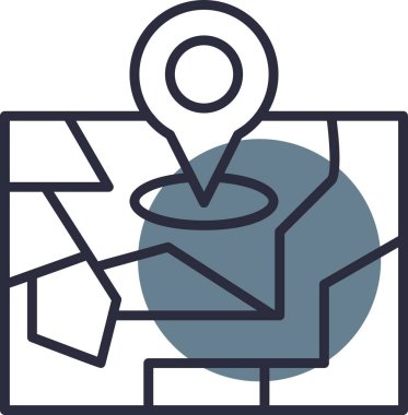 Street Map Creative Icons Desig