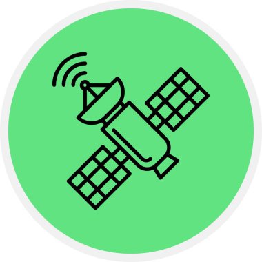 Satellite Creative Icons Desig