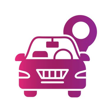 Car Location Creative Icons Desig