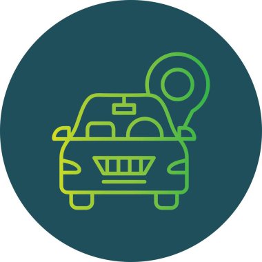 Car Location Creative Icons Desig