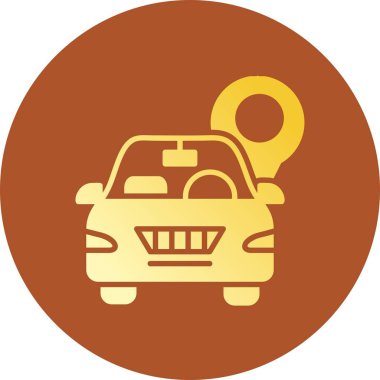 Car Location Creative Icons Desig
