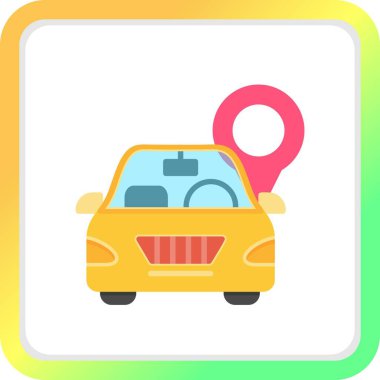 Car Location Creative Icons Desig