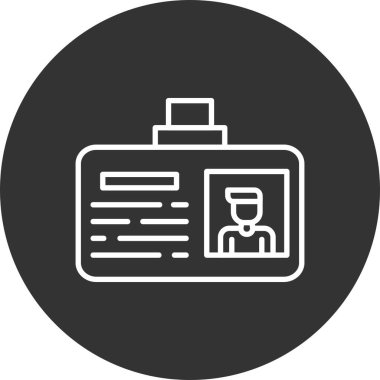 Id Card Creative Icons Desig