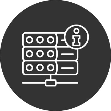 Server Creative Icons Desig