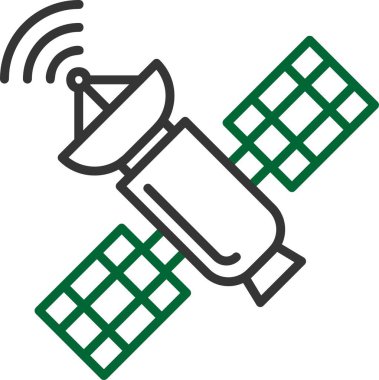 Satellite Creative Icons Desig
