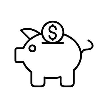Piggy Bank Creative Icons Desig