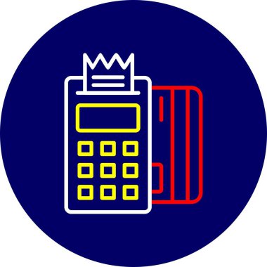 Pos Terminal Creative Icons Desig