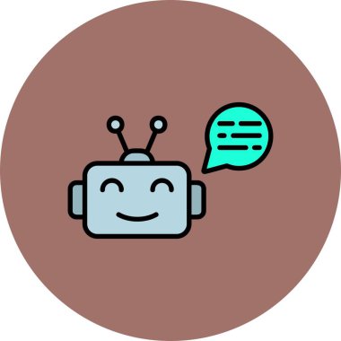 Chatbot Creative Icons Desig