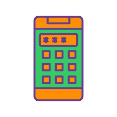 Pin Code Creative Icons Desig