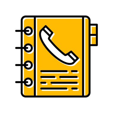 Phone Book Creative Icons Desig