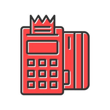 Pos Terminal Creative Icons Desig