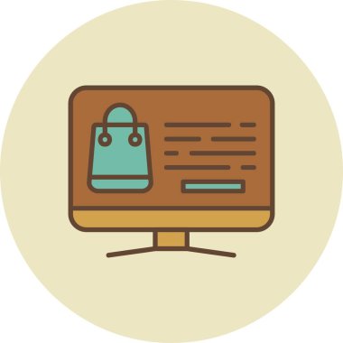 Shopping Online Creative Icons Desig