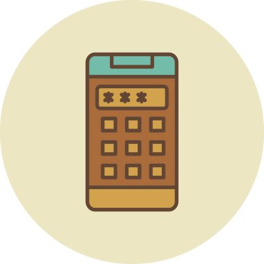 Pin Code Creative Icons Desig