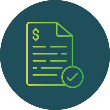 Bill Creative Icons Desig