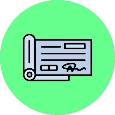  Cheque Creative Icons Desig