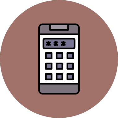 Pin Code Creative Icons Desig