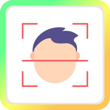 Face Id Creative Icons Desig
