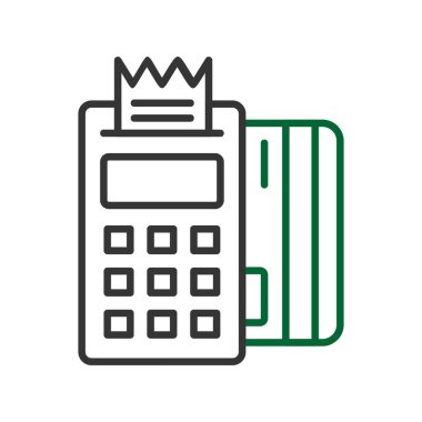 Pos Terminal Creative Icons Desig