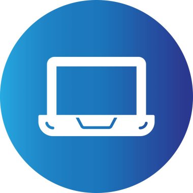 Laptop Yaratıcı Simgeler Tasarımı