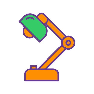 Desk Lamp Creative Icons Desig