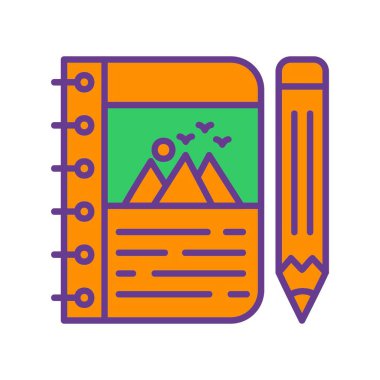 Fountain Pen Creative Icons Desig